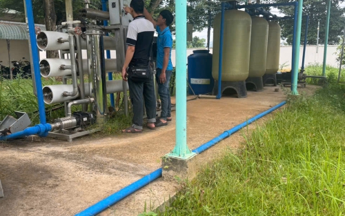Thi công lọc nước cho trường học, bệnh viện, công ty xí nghiệp