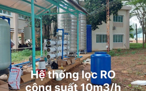 Thi công lọc nước cho trường học, bệnh viện, công ty xí nghiệp