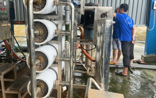 Thi công lọc nước cho trường học, bệnh viện, công ty xí nghiệp