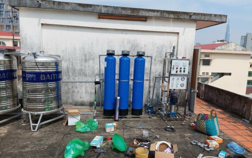 Thi công lọc nước cho trường học, bệnh viện, công ty xí nghiệp