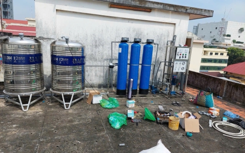 Thi công lọc nước cho trường học, bệnh viện, công ty xí nghiệp