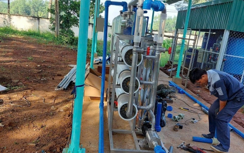 Thi công lọc nước cho trường học, bệnh viện, công ty xí nghiệp