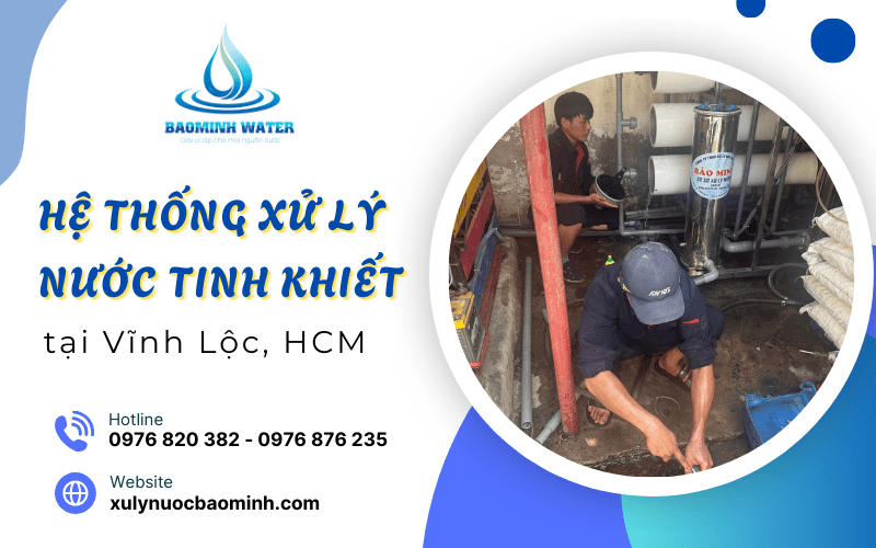 xử lý nước tinh khiết