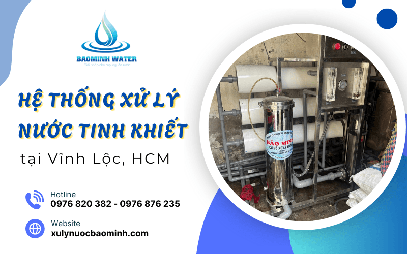 xử lý nước tinh khiết