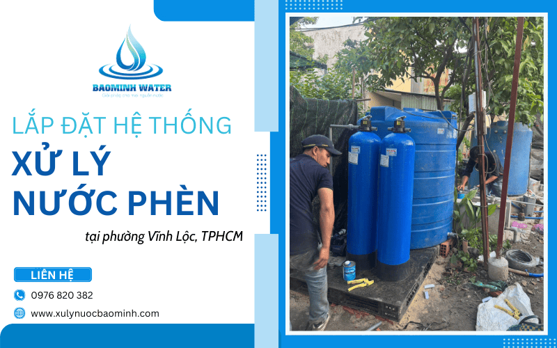 xử lý nước phèn Vĩnh Lộc