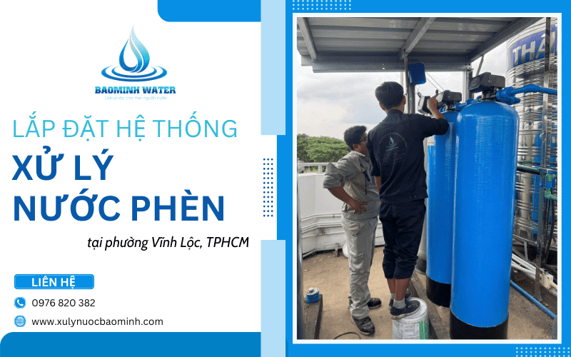 xử lý nước phèn Vĩnh Lộc