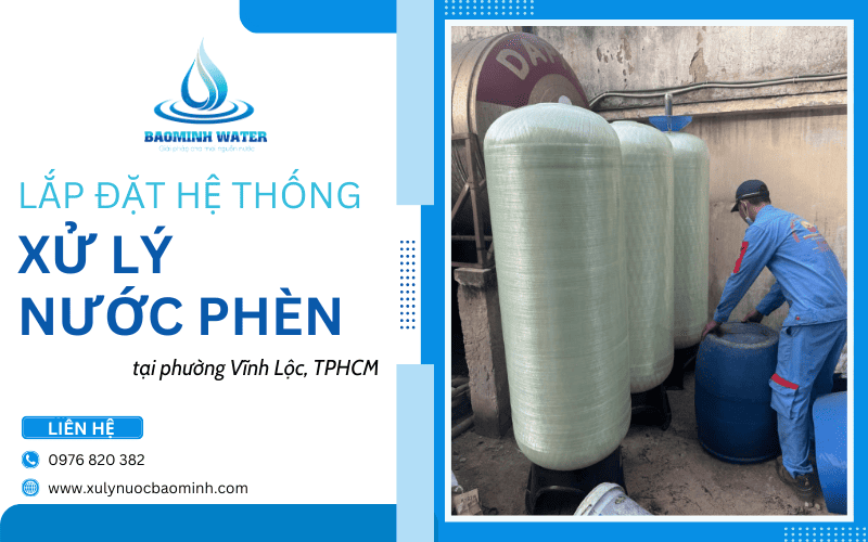 xử lý nước phèn Vĩnh Lộc