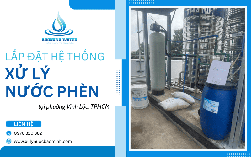 xử lý nước phèn Vĩnh Lộc