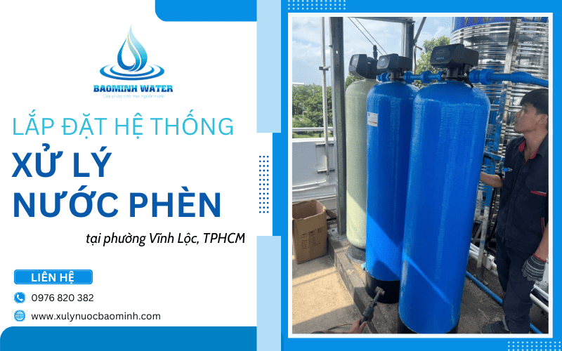 xử lý nước phèn Vĩnh Lộc
