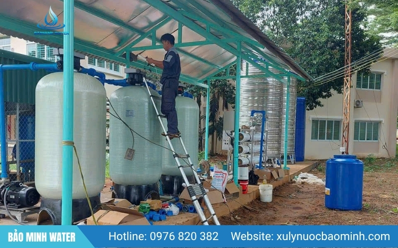 Hệ thống lọc nước RO công nghiệp công suất 3000L/h