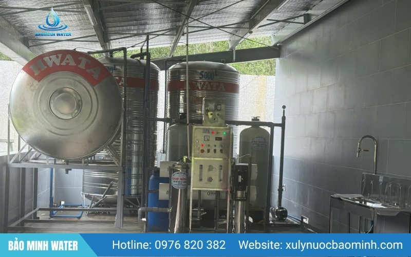 Hệ thống lọc nước RO công nghiệp tại Bảo Minh