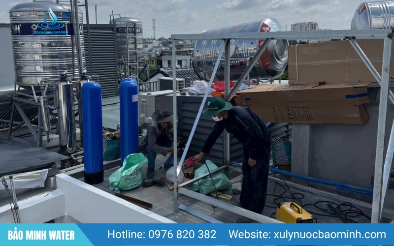Quy trình cung cấp hệ thống lọc nước công nghiệp uy tín
