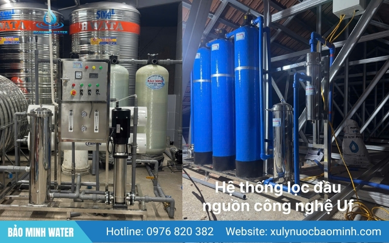 Cấu tạo cơ bản của hệ thống lọc nước công nghiệp