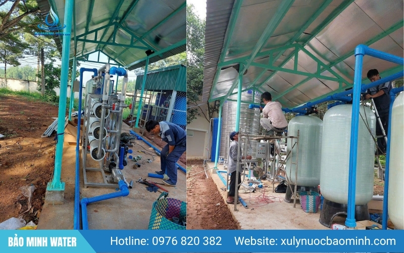Thiết kế lắp đặt hệ thống xử lý lọc nước công nghiệp