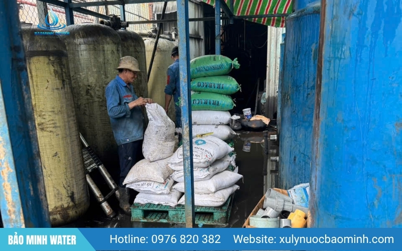 Thay linh kiện hệ thống lọc nước