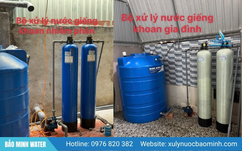 Hệ thống xử lý nước nhiễm phèn tại Tp HCM - Bảo Minh